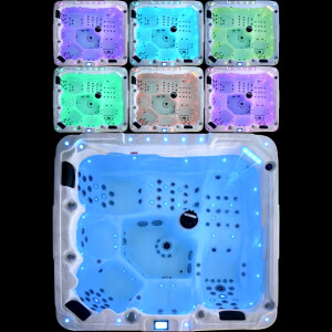 Whirlpool Outdoor Aussenwhirlpool Hot Tub WLan Pool NEU W200SL 5P KING-SPA