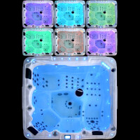 Whirlpool Outdoor Aussenwhirlpool Hot Tub WLan Pool NEU W200SL 5P KING-SPA