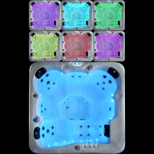 Whirlpool Outdoor Aussenwhirlpool Hot Tub WLan Pool NEU W215XS 6P KING-SPA